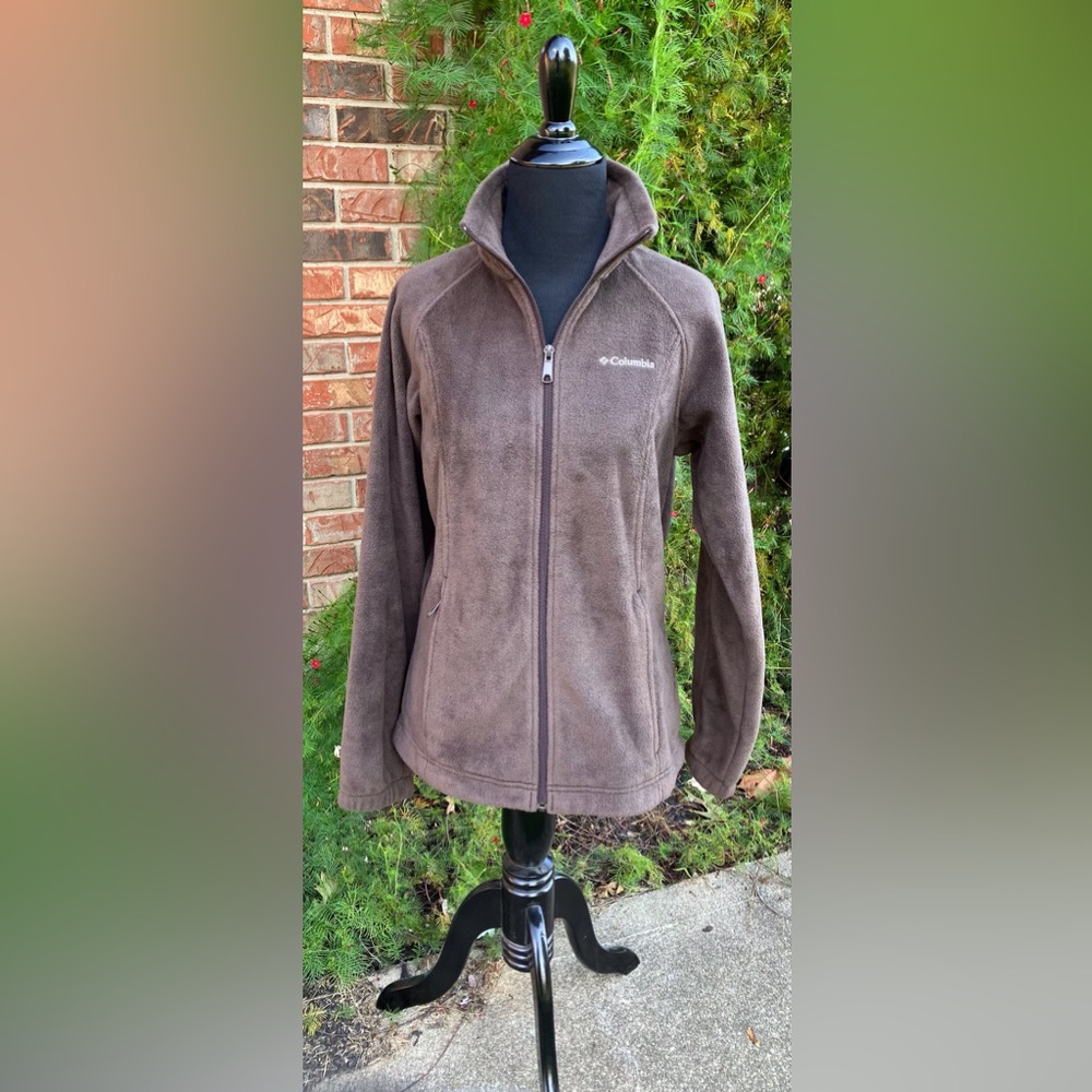 Columbia Fleece Jacket (Chocolate Brown)